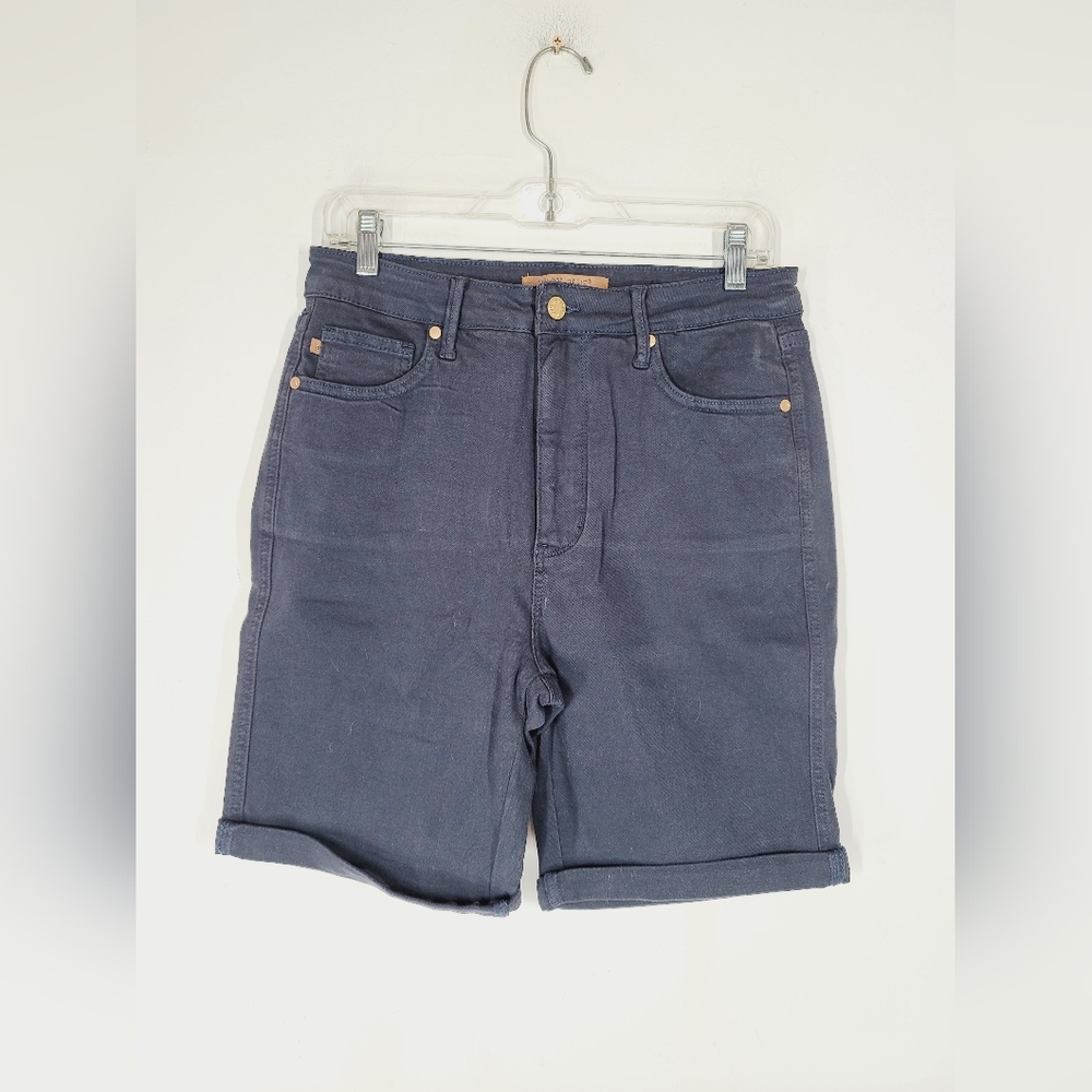 Judy Blue Garment Dyed Bermuda Shorts, Size XL
